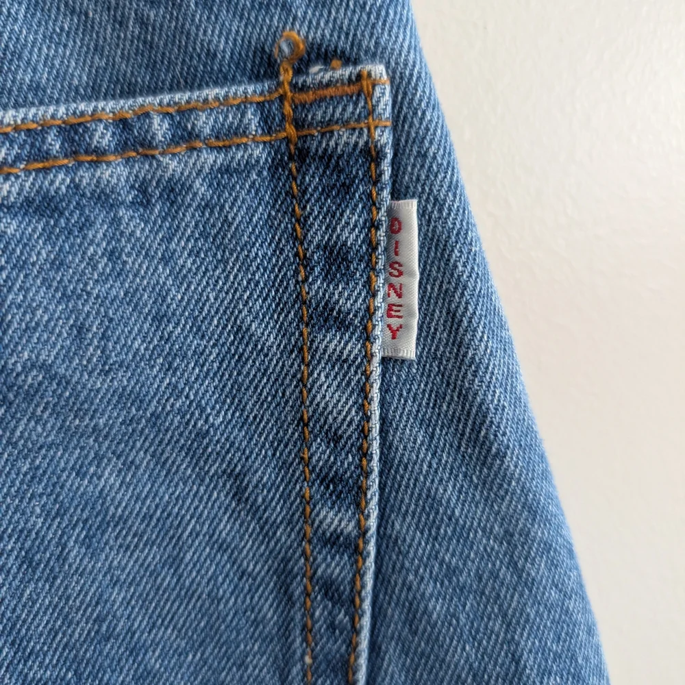 Disney Women's High Rise Jeans - Blue - Picture 7 of 11